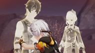 Bennett and his parents (Image via HoYoverse)
